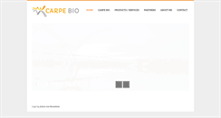 Desktop Screenshot of carpebio.com