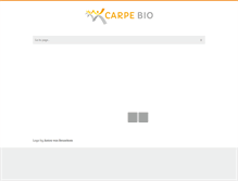 Tablet Screenshot of carpebio.com